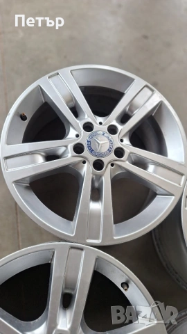 ОРИГИНАЛНИ АЛУМИНИЕВИ ДЖАНТИ МЕРЦЕДЕС МL / GLE /S -CLASS-5x112х66.6-18цола, снимка 3 - Гуми и джанти - 53987126