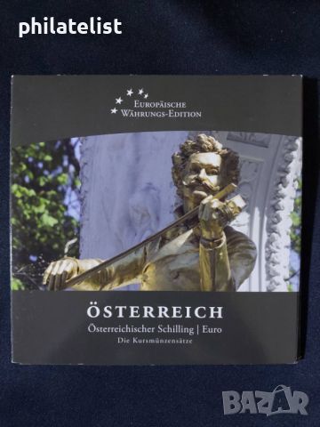 Австрия 2002 - Евро сет - комплектна серия от 1 цент до 2 евро, снимка 1 - Нумизматика и бонистика - 46685555