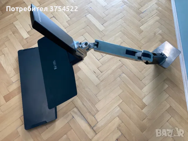 Ergotron WorkFit-A 24-392-026 Стойка за екран професионална, снимка 12 - Стойки, 3D очила, аксесоари - 50392924
