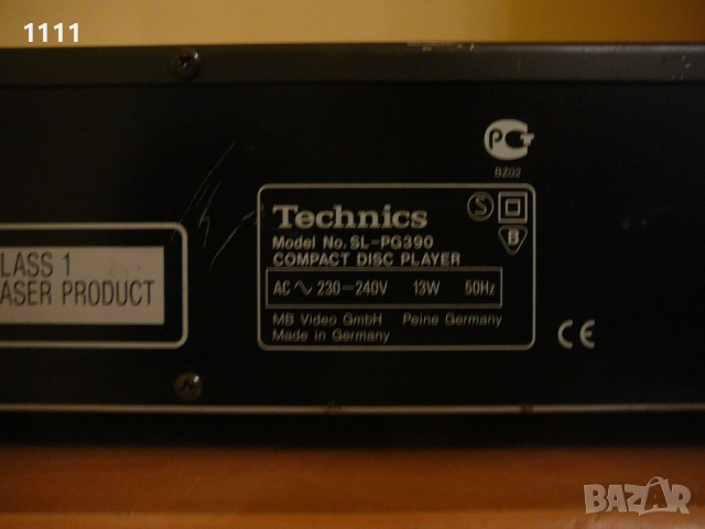 TECHNICS SL-PG390, снимка 10 - Ресийвъри, усилватели, смесителни пултове - 51085769