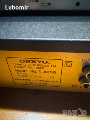 Дек и тунер ONKYO, снимка 8 - Декове - 51503484