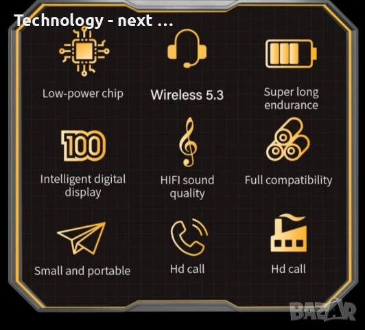 Bluetooth слушалките Y80 – Най-доброто качество звук и комфорт, снимка 3 - Bluetooth слушалки - 52880410