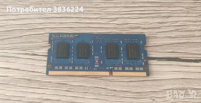 RAM памет Ramaxel Rmt3170ne68f9f-1600 Laptop Memory 4gb Pc3l-12800s, снимка 2 - RAM памет - 45699589