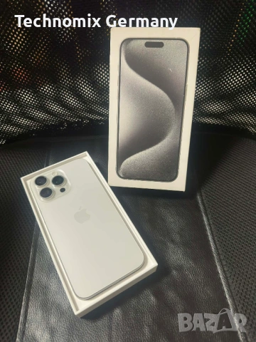 Apple iPhone 15 Pro Max 256GB, White Titanium, снимка 2 - Apple iPhone - 53680542