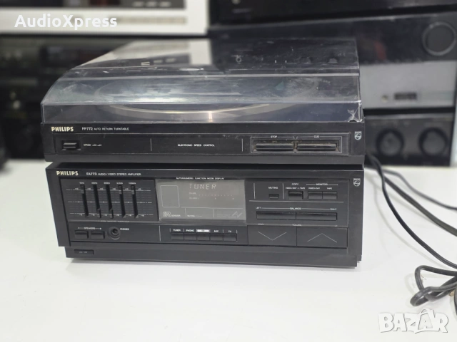 🔥 Philips FA773 + FP772 – винтидж комплект за фенове! 🇳🇱🎵, снимка 2 - Ресийвъри, усилватели, смесителни пултове - 53654487