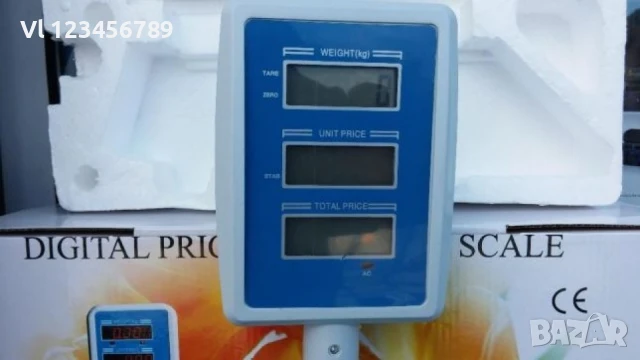 Електронна везна до 40 кг / Електронен кантар с локатор/ тръба, снимка 4 - Везни - 50743029