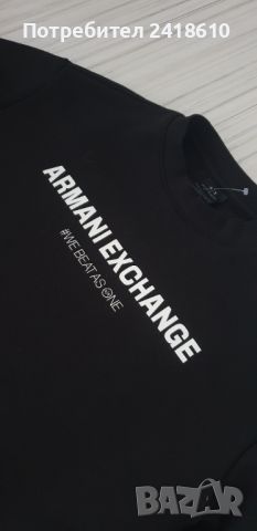  Armani Exchange A/X Mens Size M НОВО! ОРИГИНАЛ! Мъжка Блуза!, снимка 1 - Блузи - 45117798