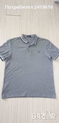 Fred Perry Pique Cotton Mens Size XL НОВО! ОРИГИНАЛ! Мъжка Тениска!, снимка 9 - Тениски - 46307891