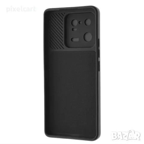 Силиконов калъф Camshield Soft за Xiaomi 13 Pro, Черен, снимка 2 - Калъфи, кейсове - 47983364