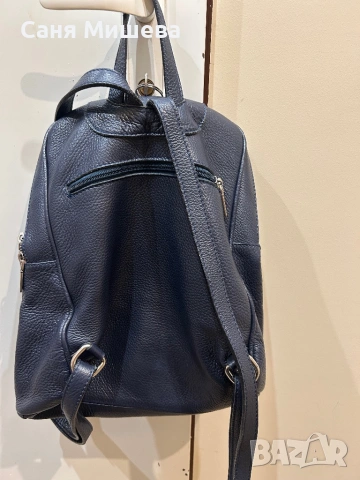 Раница от естествена кожа, снимка 3 - Раници - 53305102