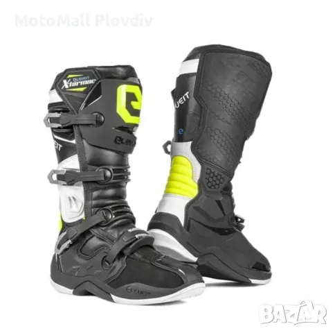 Намаление! ELEVEIT Ботуши X-Tarmac Black Fluo Yellow, снимка 2 - Аксесоари и консумативи - 49282305