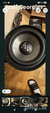 Ground zero gziw 300x-2 говорител 12 инча