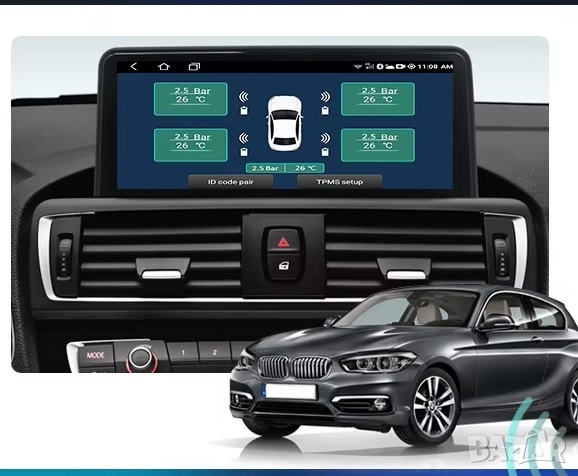 Мултимедия за BMW 1, NBT, серия 1, F20, F21, Android, навигация, Андроид, екран, дисплей 10.3", снимка 7 - Навигация за кола - 52635301