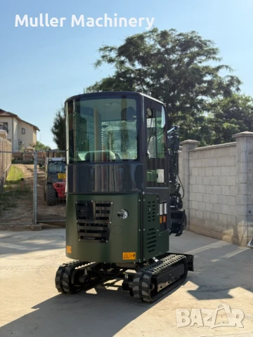 Мини Багер Мuller E1.7 Cabin | 3цилиндъра | Гаранция | Изплащане, снимка 3 - Индустриална техника - 50761350