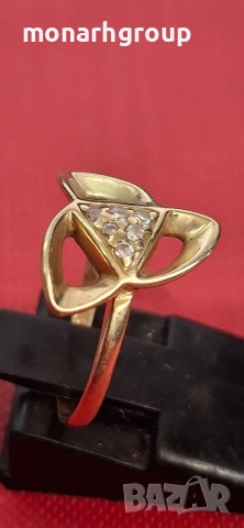 Златен пръстен , снимка 3 - Пръстени - 53782109
