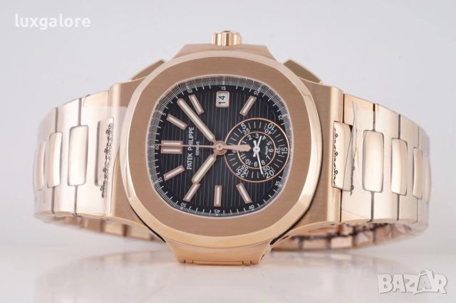 Мъжки часовник Patek Philippe Nautilus 5980 с автоматичен швейцарски механизъм, снимка 4 - Мъжки - 45418382