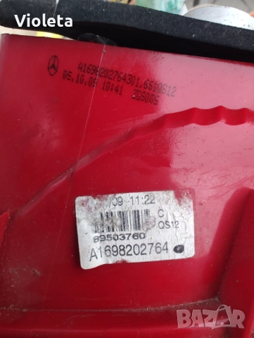 Стоп за Мерцедес/ Mercedes А класа, Ляв, Оригинален, снимка 2 - Части - 52575366