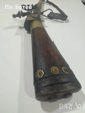 Стара кремъчна пушка, снимка 9 - Антикварни и старинни предмети - 51813344