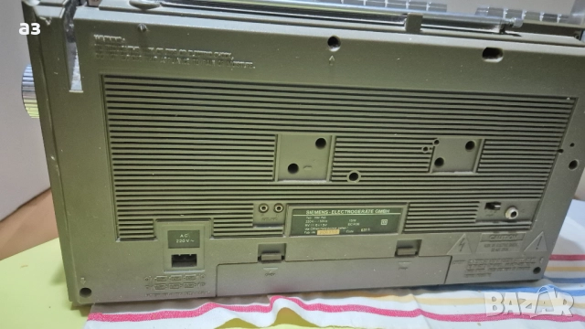 Радио Simens Club 793, снимка 8 - Радиокасетофони, транзистори - 51864297