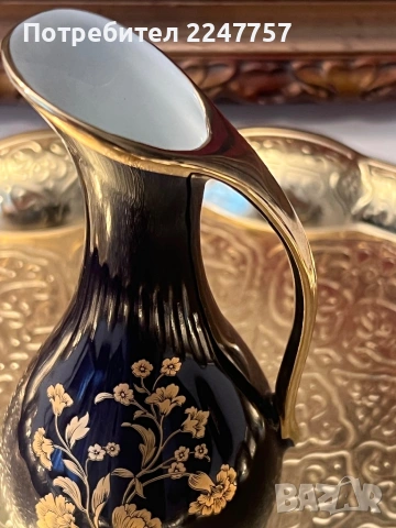 Ръчно изработена ваза Royal KPM, снимка 3 - Антикварни и старинни предмети - 53059803