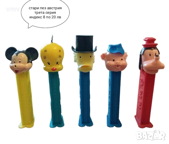 Песчета диспенсери  огромна колекция, снимка 9 - Колекции - 47046724