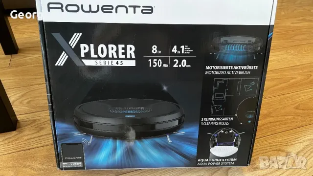 Прахосмукачка робот Rowenta Xplorer 45, снимка 1 - Прахосмукачки - 47720955