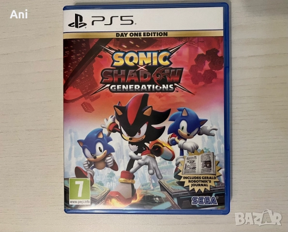 Sonic x Shadow Generations PlayStation 5 Игра 