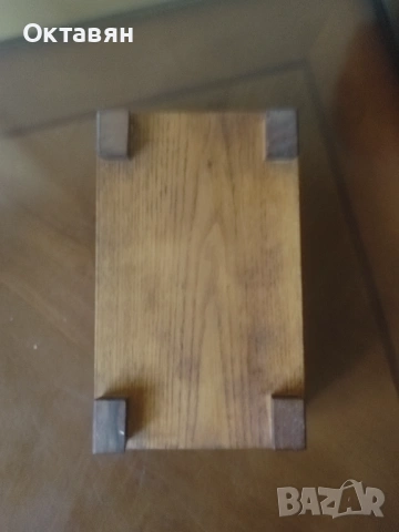 Дървена кутия за сигари/табакера, снимка 4 - Антикварни и старинни предмети - 53931615