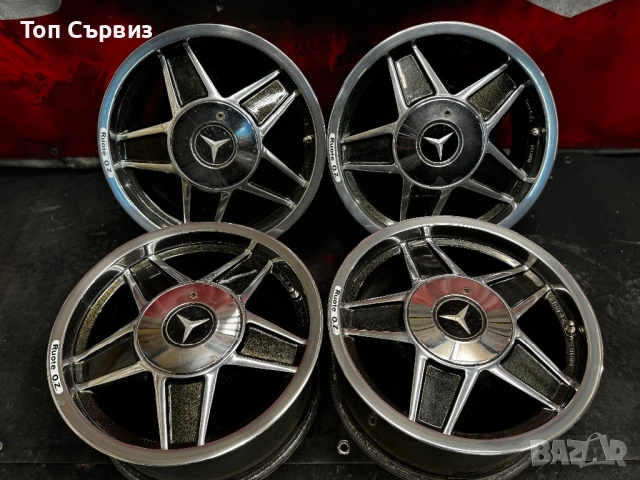 Ретро алуминиеви джанти за Мерцедес (Mercedes), 15 цола, 5x112, снимка 4 - Гуми и джанти - 53621737