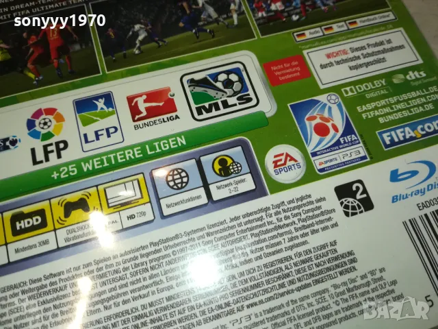 SONY PS3 GAME-FIFA 12 1201251549, снимка 6 - Игри за PlayStation - 48652248