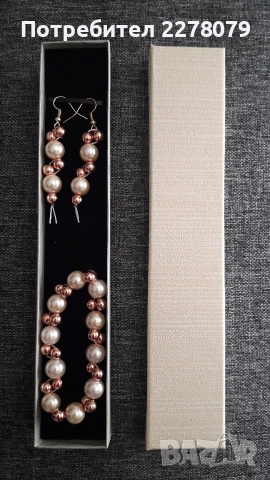 Гривни и обеци от полускъпоценни камъни - ръчна изработка, снимка 13 - Бижутерийни комплекти - 44714828