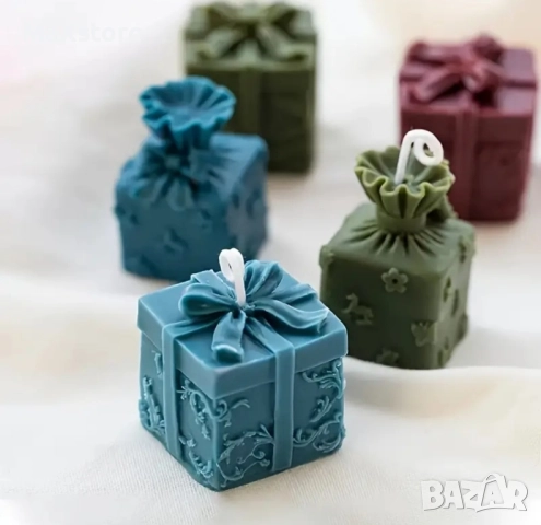 3D Подарък Коледа Силиконов молд форма за свещи гипс сапун смола , снимка 2 - Форми - 51964741