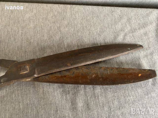 стара абаджийска ножица, снимка 9 - Антикварни и старинни предмети - 45088730