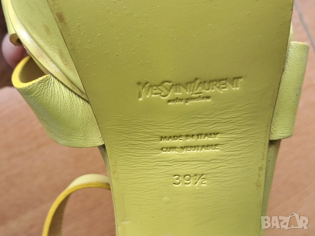 Дамски обувки марка „YVES SAINT LAURENT”, снимка 4 - Маратонки - 48931526