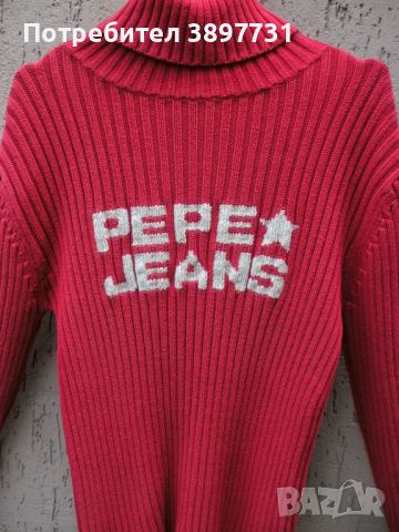 Дамска блуза оригинална Pepe Jeans London, снимка 5 - Блузи с дълъг ръкав и пуловери - 45829548