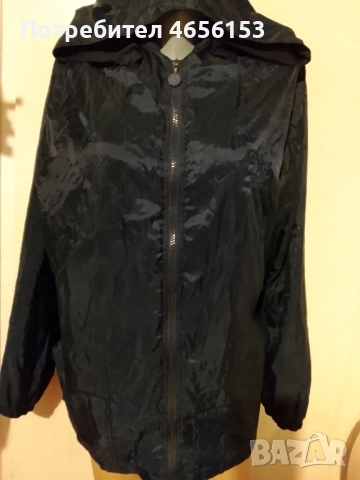 МЪЖКА  ВЕТРОВКА , ТЪНКО ЯКЕ с КАЧУЛКА  - размер L, снимка 2 - Якета - 52517453