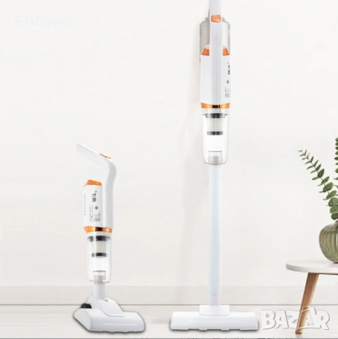 Акумулаторна домакинска ръчна прахосмукачка с 5 накрайника