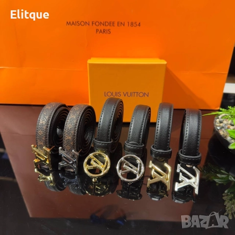 колани от естествена кожа в кутия louis vuitton , снимка 5 - Колани - 52907750