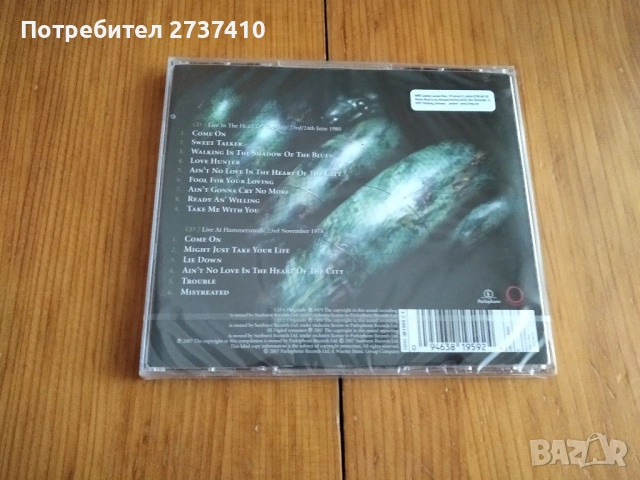 WHITESNAKE - LIVE IN THE HEART OF THE CITY 2cd 15.35 евро оригинални дискове, снимка 2 - CD дискове - 53758982