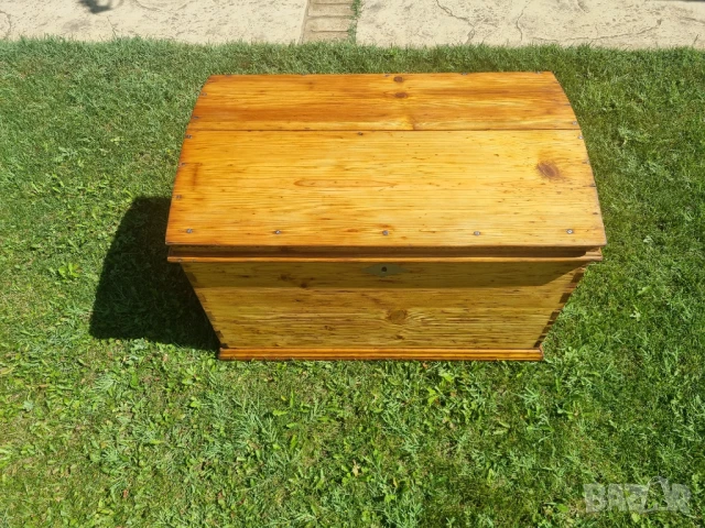 Дървен сандък/ракла/скрин, снимка 4 - Антикварни и старинни предмети - 50693244