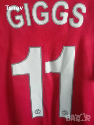Manchester United Giggs Nike Champions League оригинална тениска фланелка Манчестър Юнайтед Гигс, снимка 4 - Тениски - 53006024