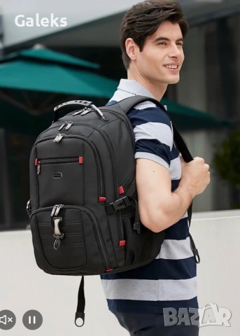 Мъжки големи професионални раници•Универсални, удобни и функционални!