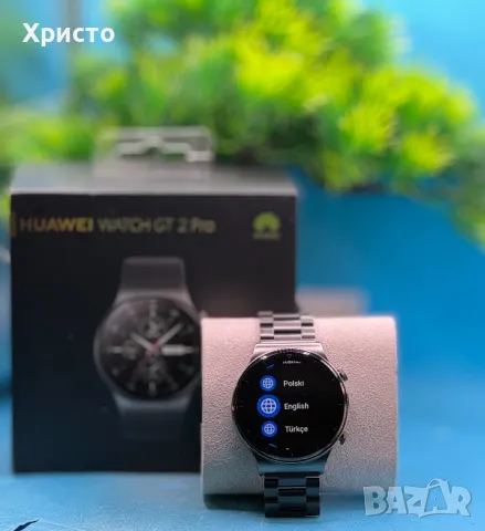 Смарт часовник Huawei Watch GT2 Pro, 46.7 mm, Black, снимка 1 - Смарт часовници - 49254055