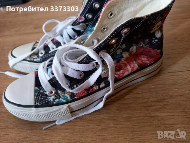 Дамски дънкови кецове , снимка 4 - Кецове - 53871909