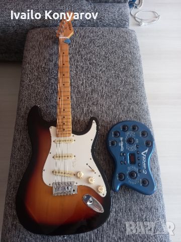  .Продавам китара"Roytek stratocaster"+Beringer V amp 2., снимка 8 - Китари - 46371332