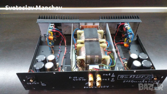QUAD 405 - 2, снимка 3 - Ресийвъри, усилватели, смесителни пултове - 53237240
