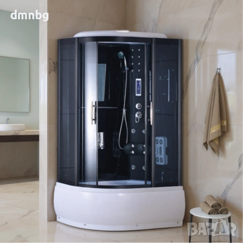 Хидромасажна душ кабина DMN Перла , 120x 80x215 cm , дясна