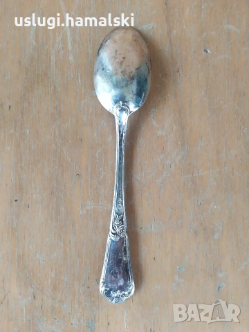 Сребърна руска лъжичка 26 грама, снимка 2 - Антикварни и старинни предмети - 53923918