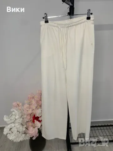 Бял панталон в размер XS, подходящ и за S, снимка 3 - Панталони - 50257566