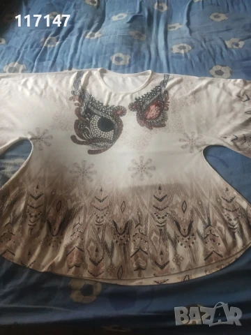 макси блуза 3хл, снимка 2 - Туники - 50925369